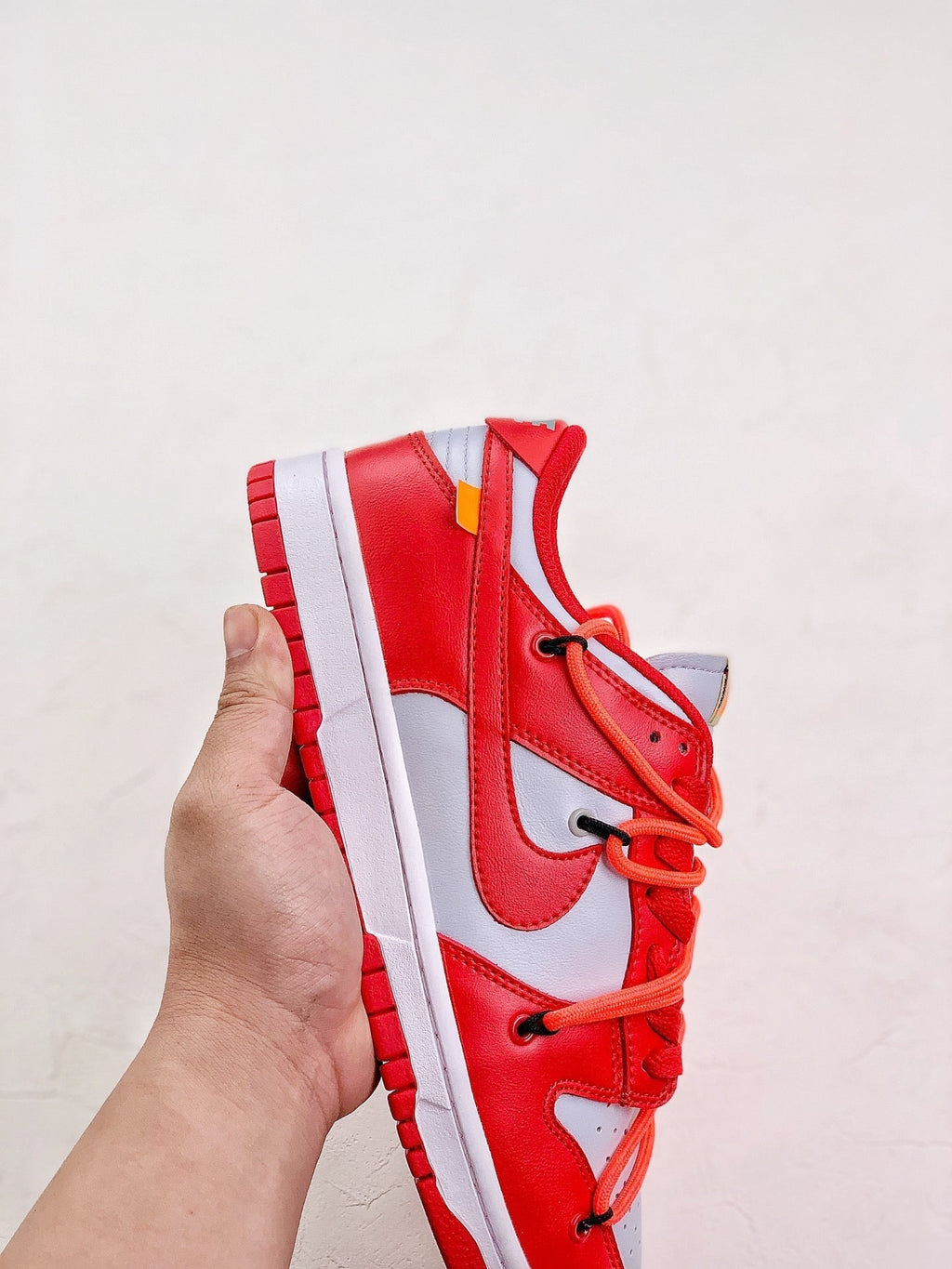 Dunk Low X OW University Red